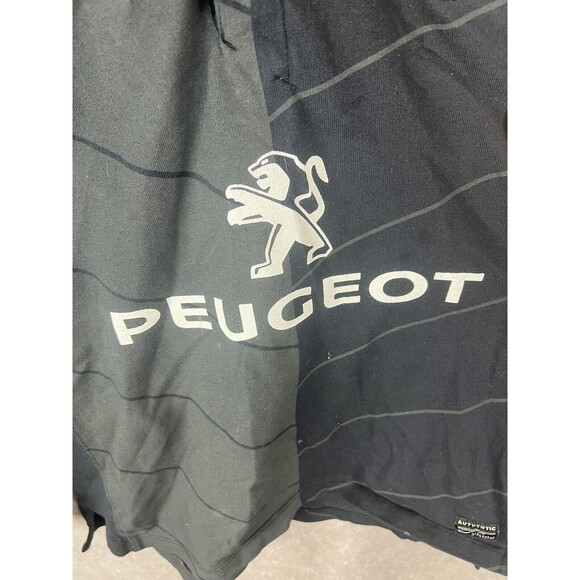 Maillot Rugby STADE TOULOUSAIN Noir 2011 NIKE cotton PEUGEOT Vintage Size L - Picture 5 of 5